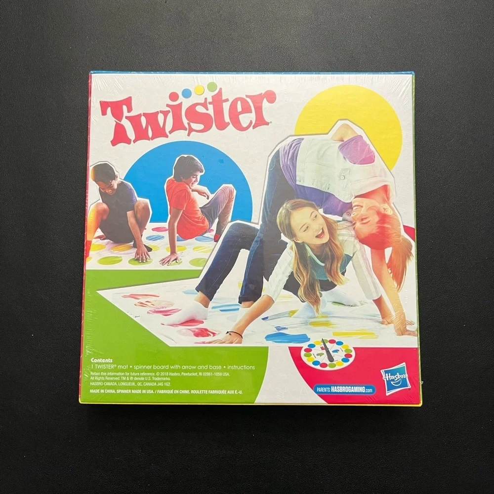 Hasbro Twister Game with Colorful Dots